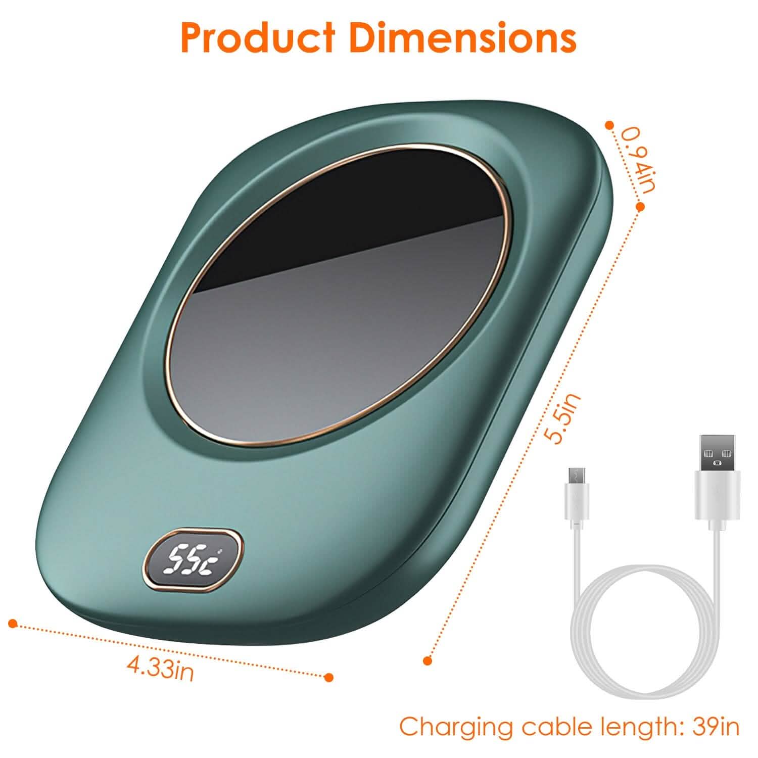Auto Shut Off USB Coffee Mug Heating Plate with 3 Temperature Setting DailySale