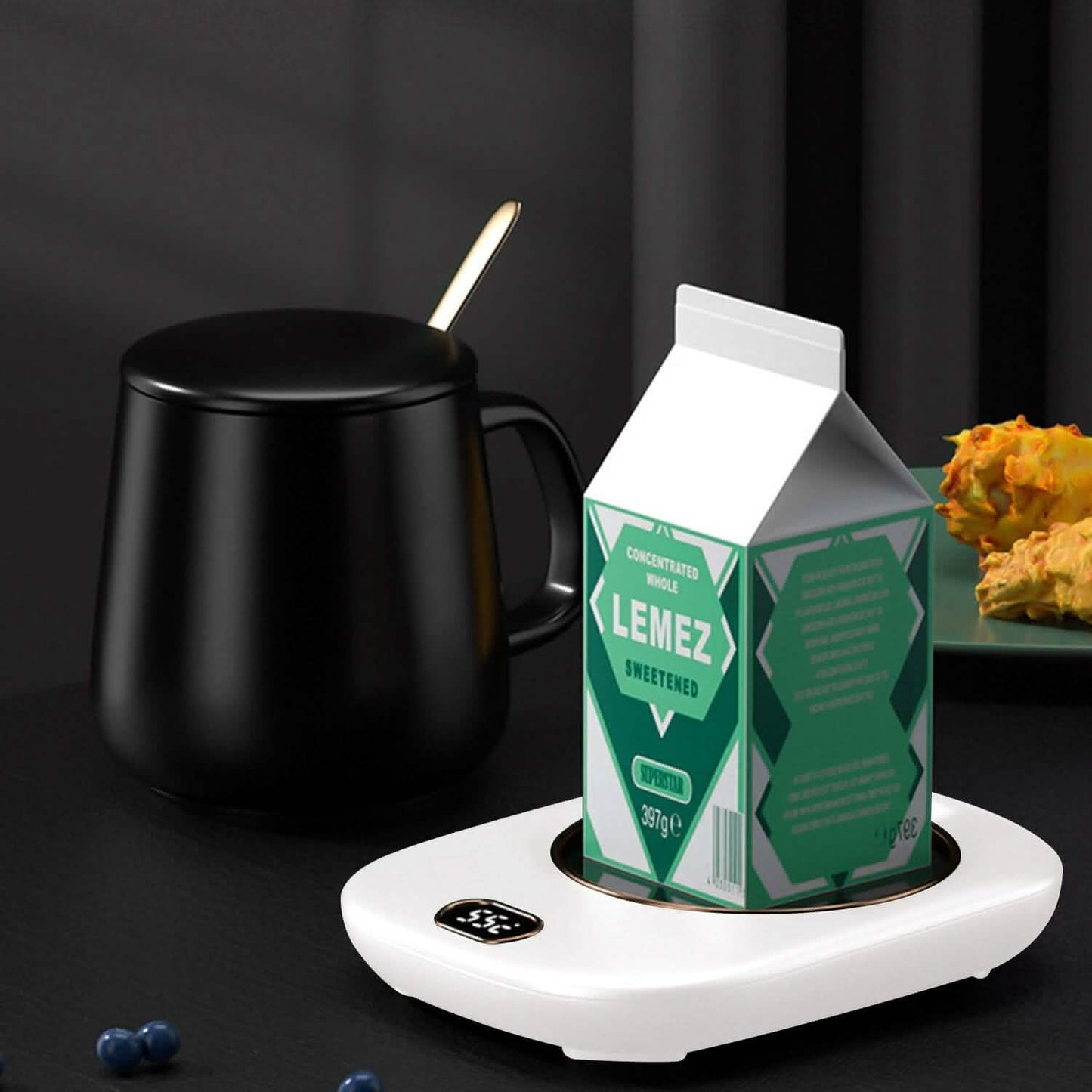Auto Shut Off USB Coffee Mug Heating Plate with 3 Temperature Setting DailySale