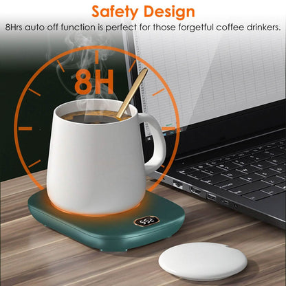 Auto Shut Off USB Coffee Mug Heating Plate with 3 Temperature Setting DailySale