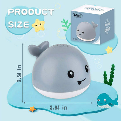 Auto Spray Water Whale Toy With Seven Kinds Of Flashing Light For Toddlers DailySale