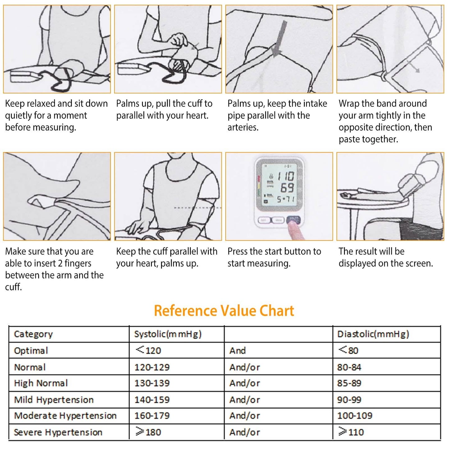 Automatic Arm Blood Pressure Monitor Digital DailySale