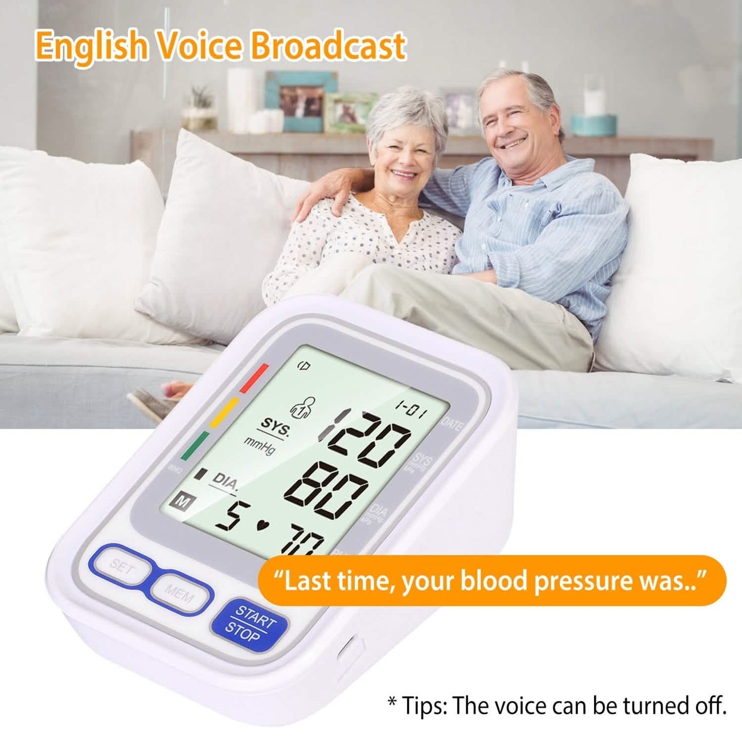 Automatic Arm Blood Pressure Monitor Digital DailySale
