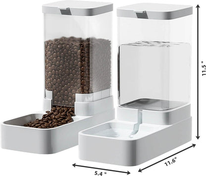 Automatic Cat Feeder and Water Dispenser Set DailySale