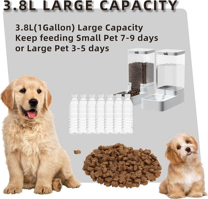 Automatic Cat Feeder and Water Dispenser Set DailySale