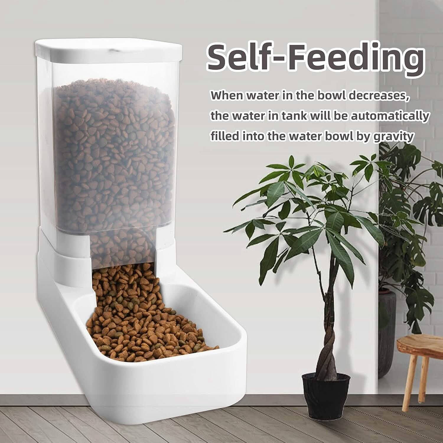 Automatic Cat Feeder and Water Dispenser Set DailySale