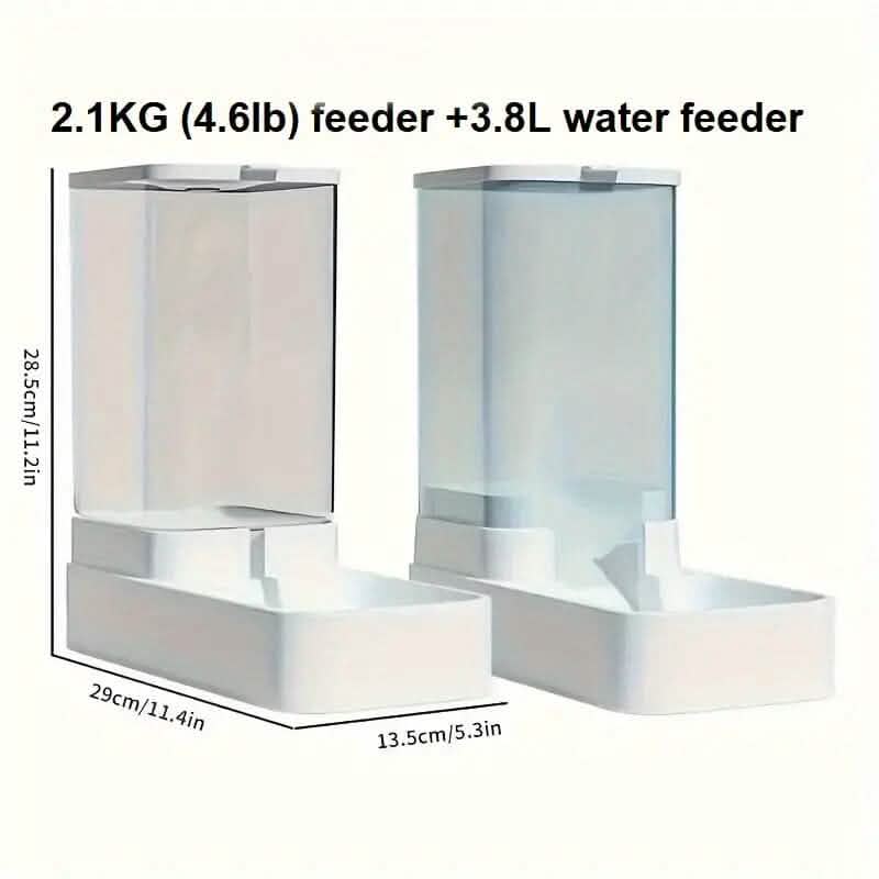 Automatic Cat Feeder and Water Dispenser Set DailySale
