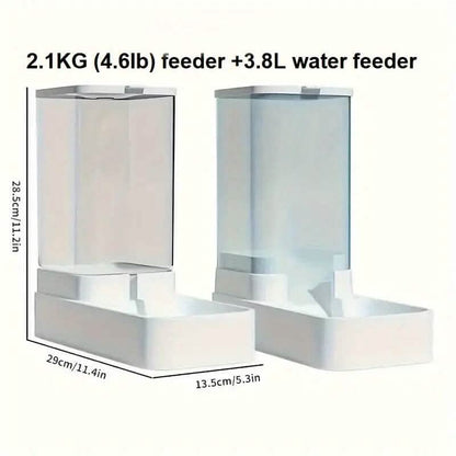 Automatic Cat Feeder and Water Dispenser Set DailySale