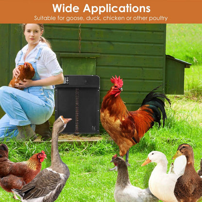 Automatic Chicken Coop Door with Timer Setting DailySale
