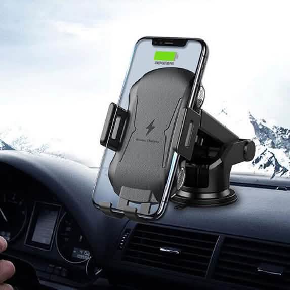 Automatic Clamping Wireless Car Charger Mount DailySale