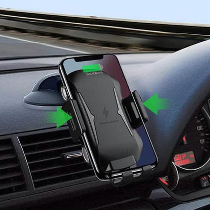 Automatic Clamping Wireless Car Charger Mount DailySale