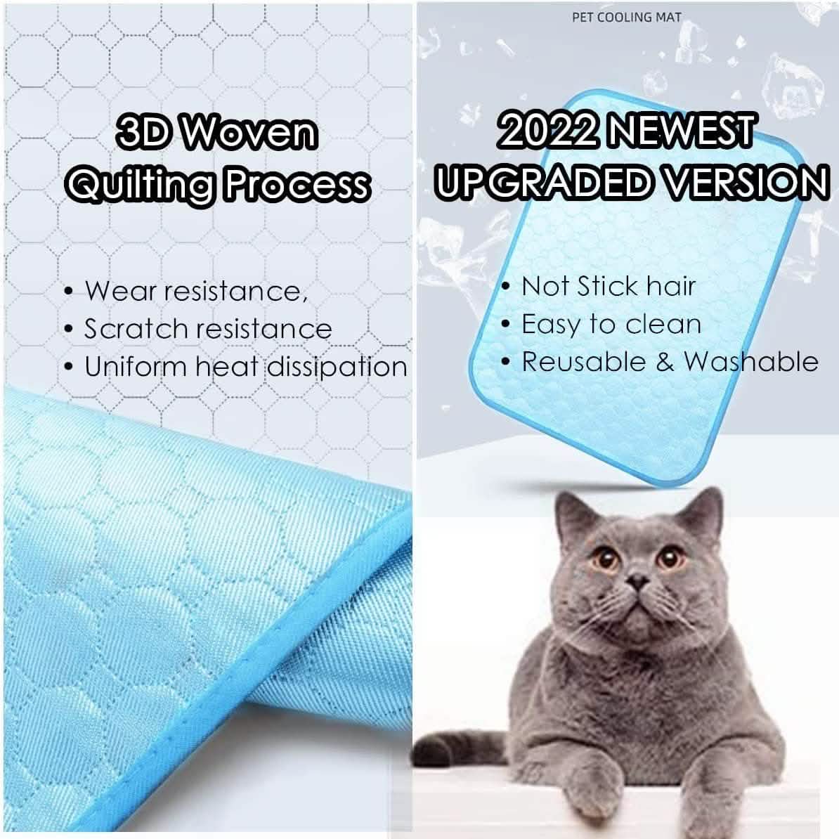 Automatic Cooling Dog Mat Washable Pet Sleeping Blanket Mat DailySale
