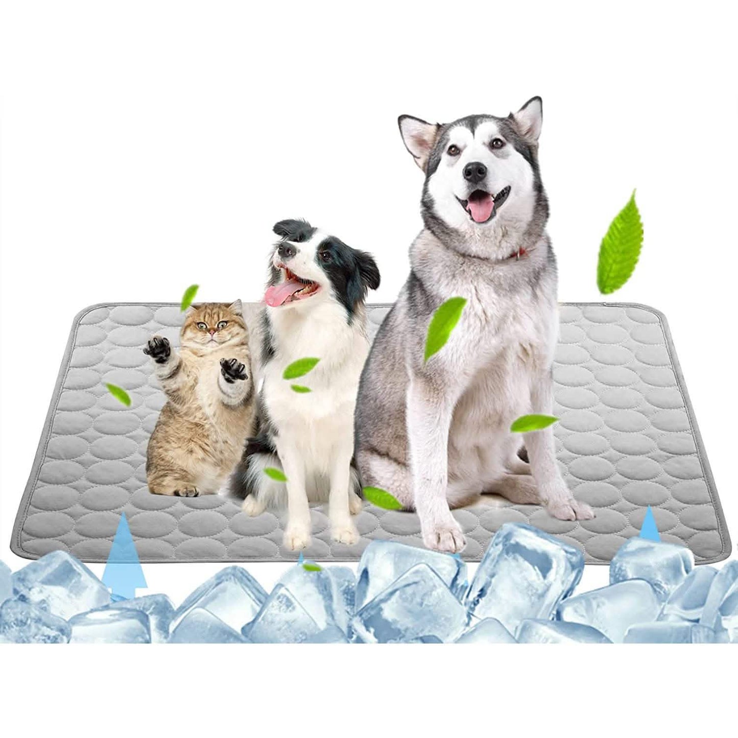 Automatic Cooling Dog Mat Washable Pet Sleeping Blanket Mat DailySale