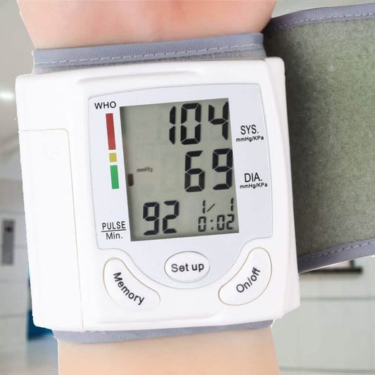 Automatic Digital Wrist Cuff Blood Pressure Monitor DailySale