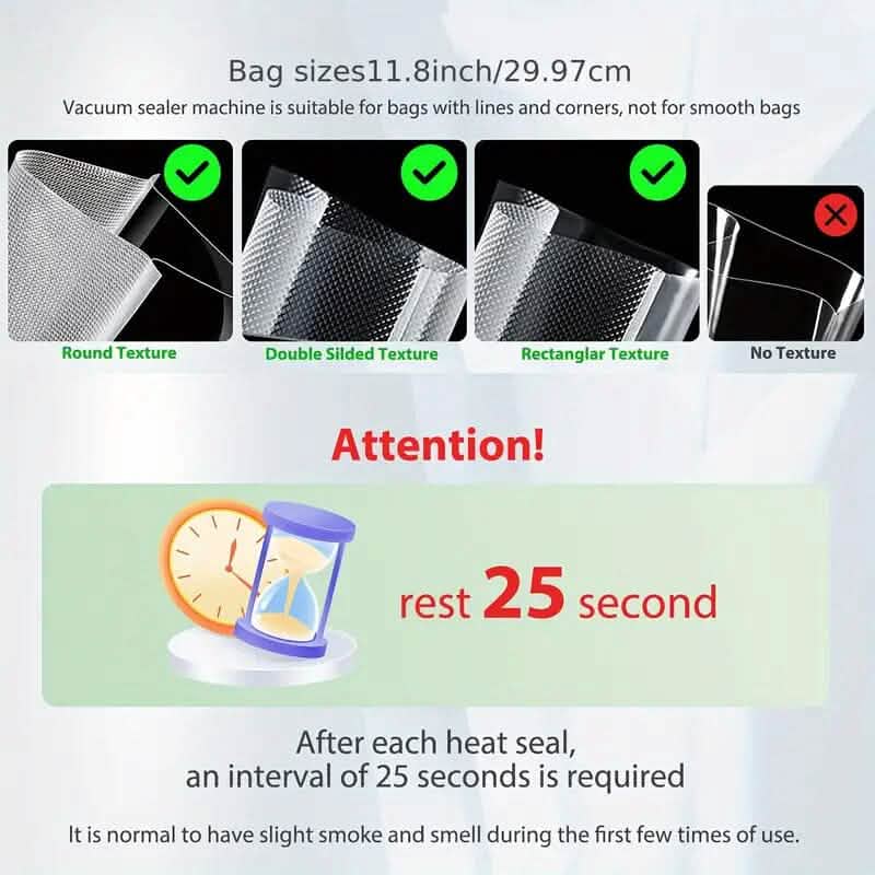 Automatic Food Vacuum Sealer Bag Bundle Machine DailySale