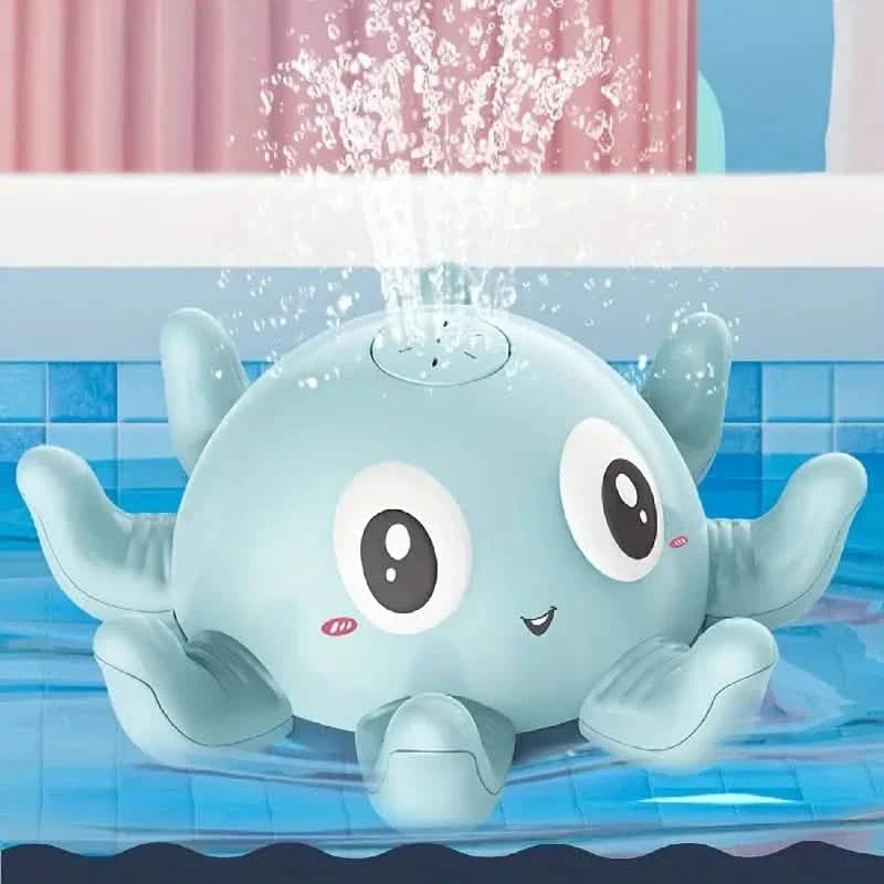 Automatic Induction Water Spray Small Octopus with Light Music Play DailySale