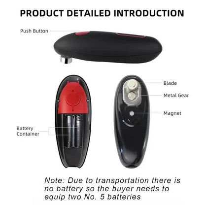 Automatic Jar Opener Electric, Safe & Easy to Use DailySale