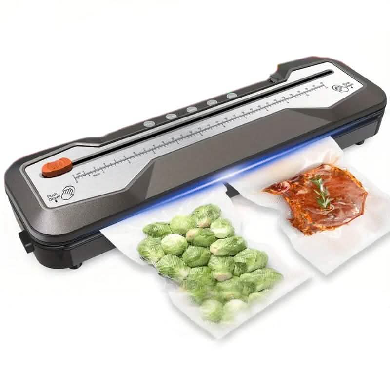Automatic One-Touch Food Vacuum Sealer 5 Modes with 15 Sealer Bags and Built-in Cutter DailySale