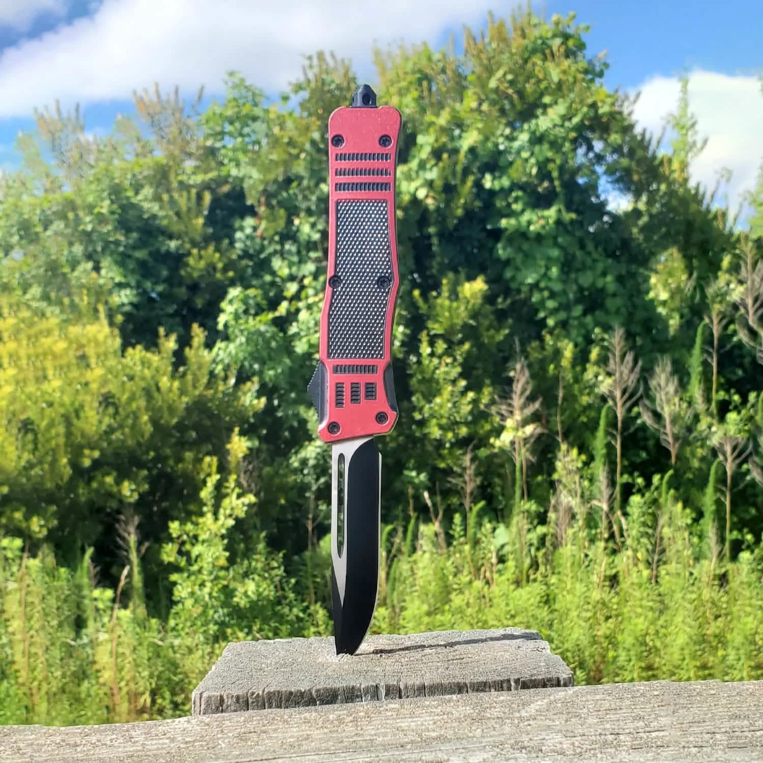 2-Pack: Automatic OTF Knife with Belt Clip DailySale