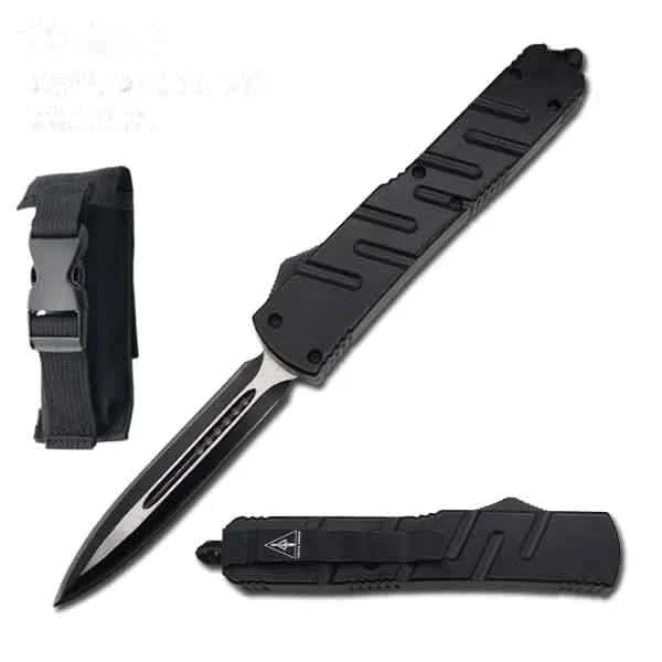 2-Pack: Automatic OTF Knife With Nylon Sheath DailySale