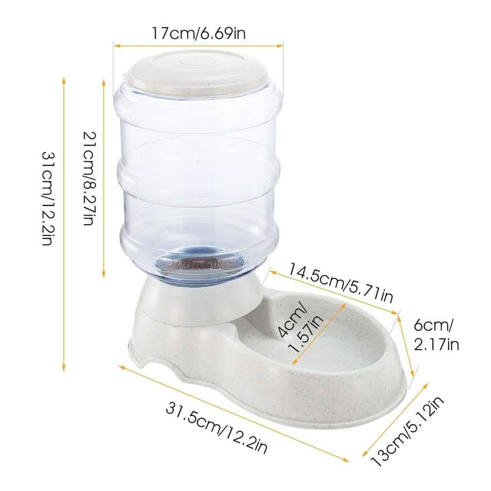 Automatic Pet Feeder Self-Dispensing Gravity Pets Food Dispenser DailySale
