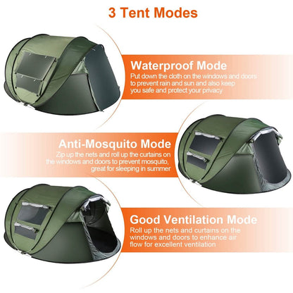 Automatic Pop Up Camping Tent DailySale