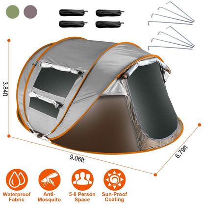 Automatic Pop Up Camping Tent DailySale