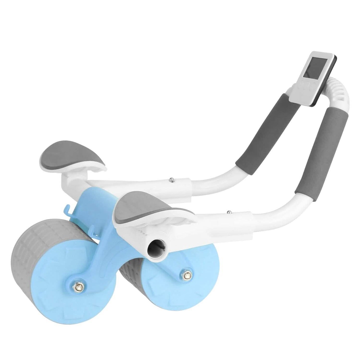 Automatic Rebound Abdominal Wheel Roller for Core Strength with Timer Kneel Pad DailySale