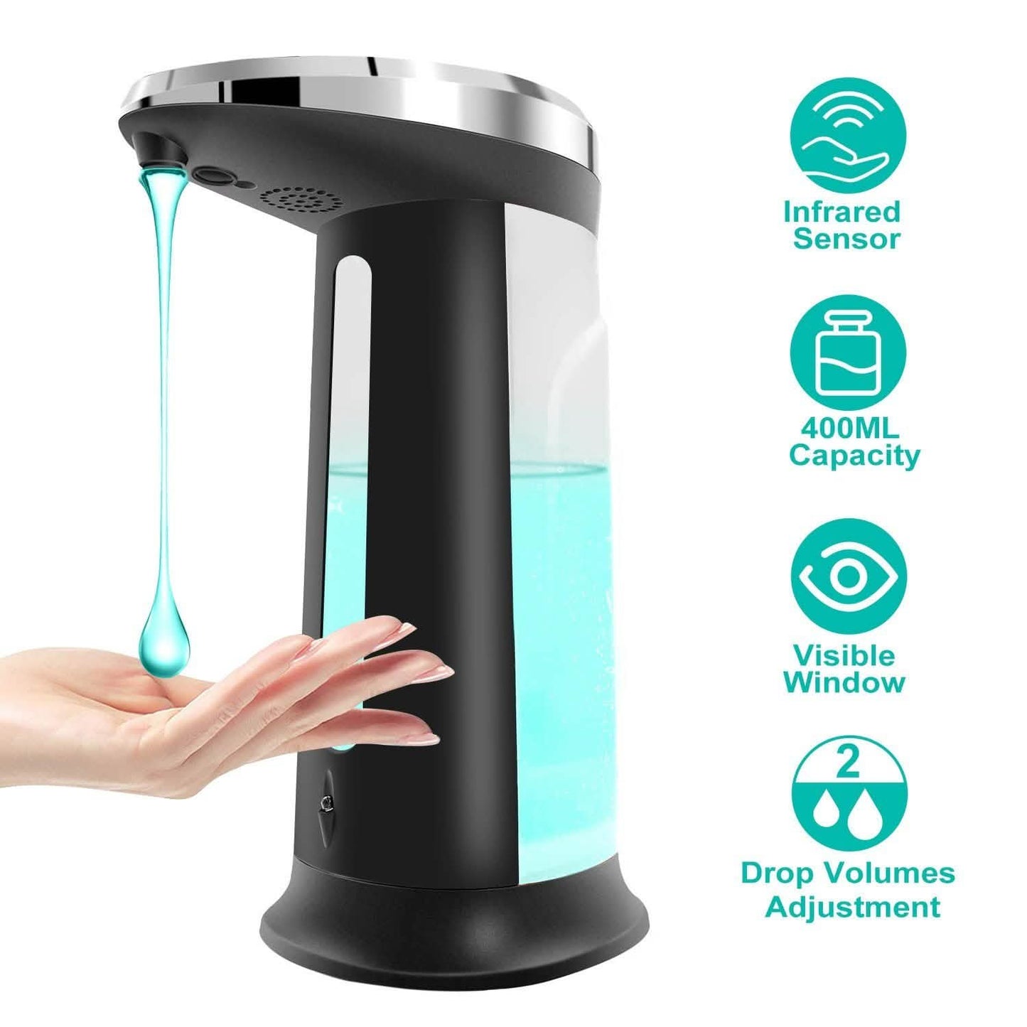 Automatic Soap Dispenser 400 ML/16.9 Oz DailySale