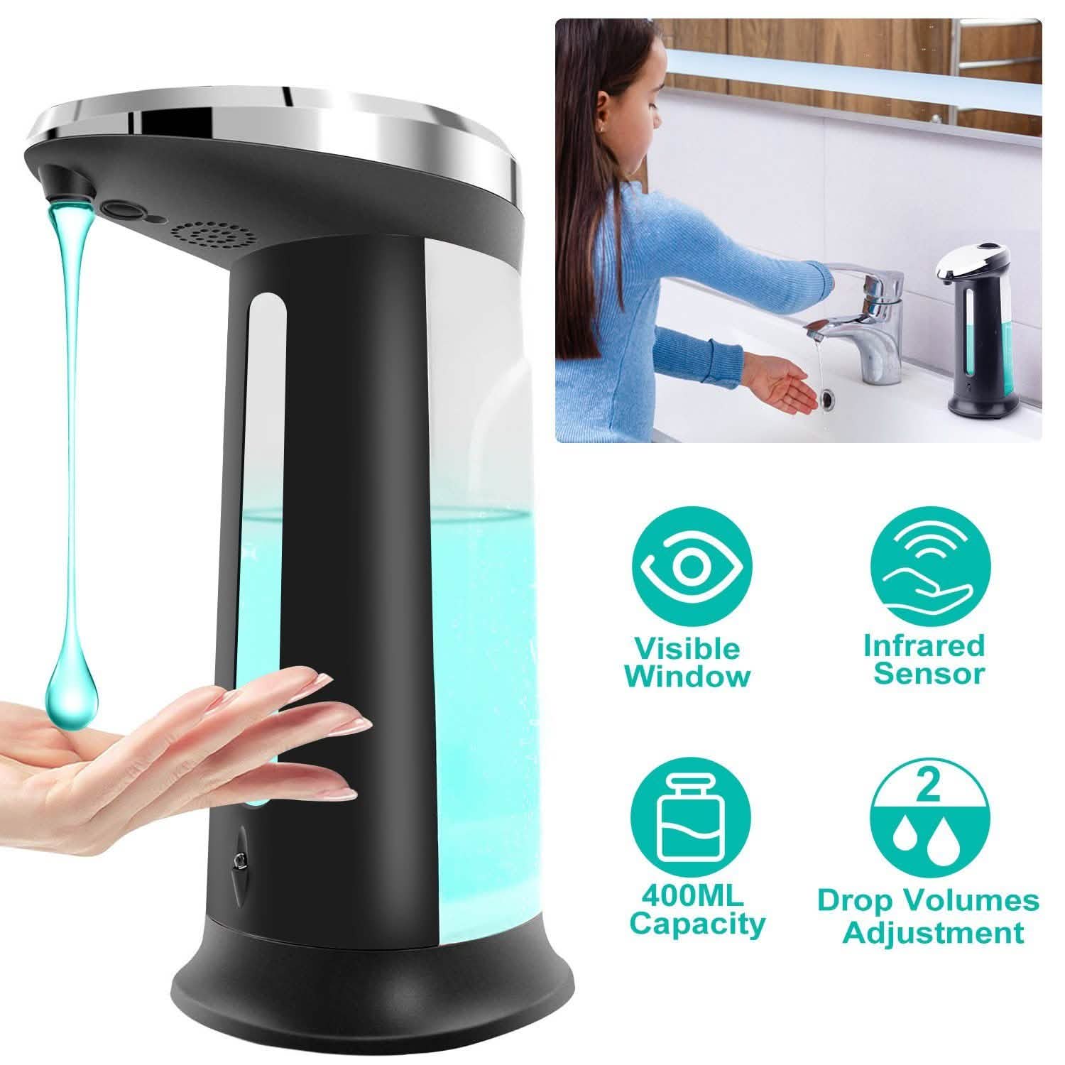 Automatic Soap Dispenser 400 ML/16.9 Oz DailySale