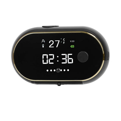 Automatic Soap Dispenser Wall Mounted Hand Free with Clock Temperature DailySale