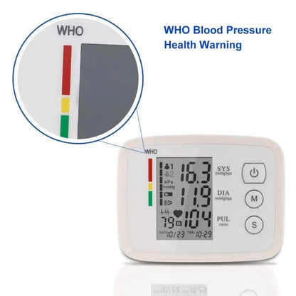 Automatic Upper Arm Blood Pressure Monitor with Heart Rate DailySale