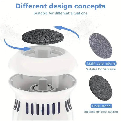 Automatic Vacuum Cleaner and Foot Grinder DailySale