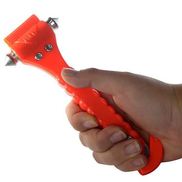 Automotive Emergency Hammer with Seat-Belt Cutter DailySale