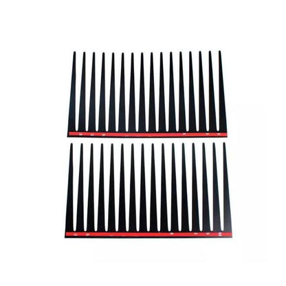 Automotive Headlamp Car Eyelash Decals DailySale