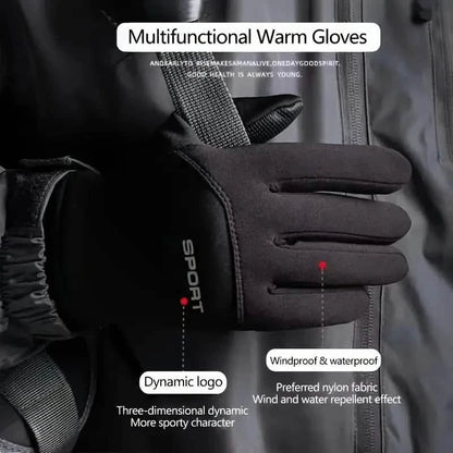 Autumn and Winter Outdoor Plus Velvet Cold Safeguard Glove DailySale