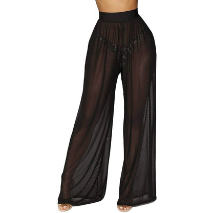 Awoscut Women See Through Sheer Mesh Pants DailySale