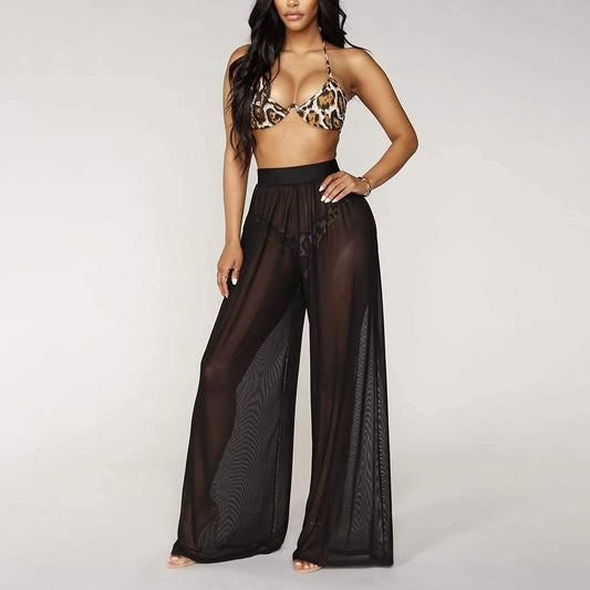 Awoscut Women See Through Sheer Mesh Pants DailySale