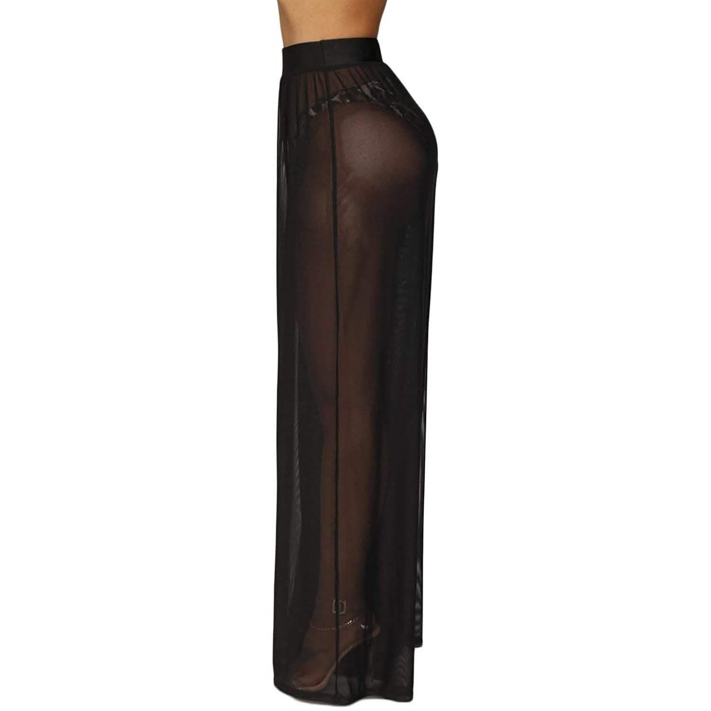 Awoscut Women See Through Sheer Mesh Pants DailySale