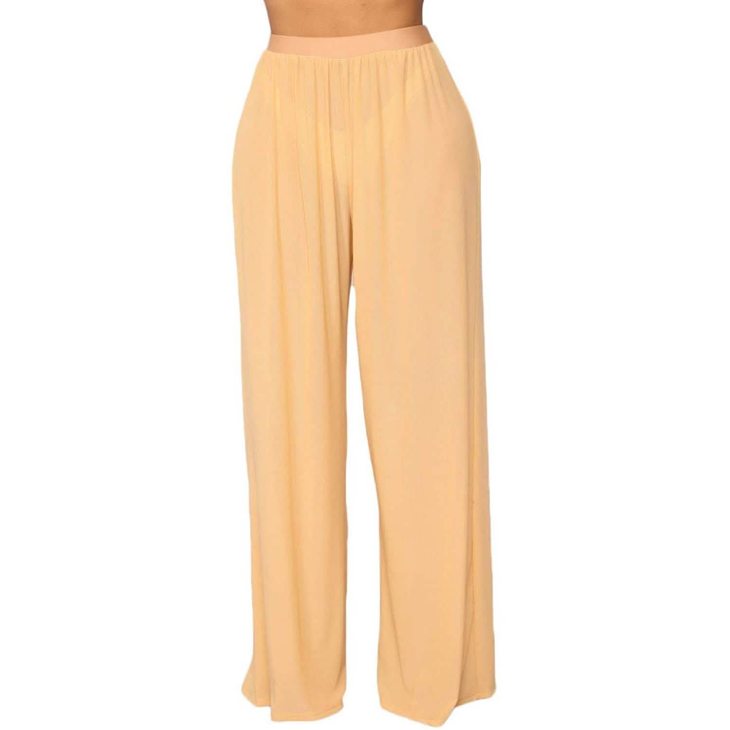 Awoscut Women See Through Sheer Mesh Pants DailySale
