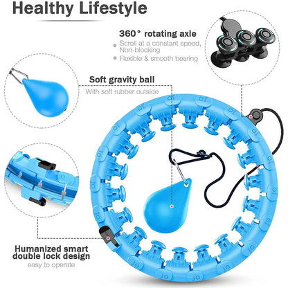 AZ GOGO Smart Hula Weighted Hoops DailySale