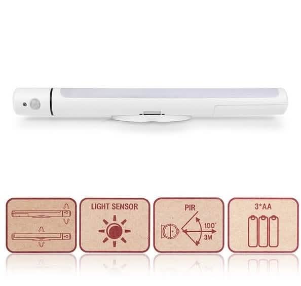 Magnetic Night Light IR Motion Sensor LED Lights DailySale