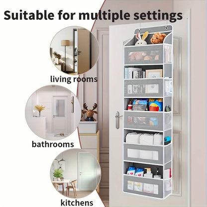 5-Tier Over-the-Door Storage Box Organizer DailySale