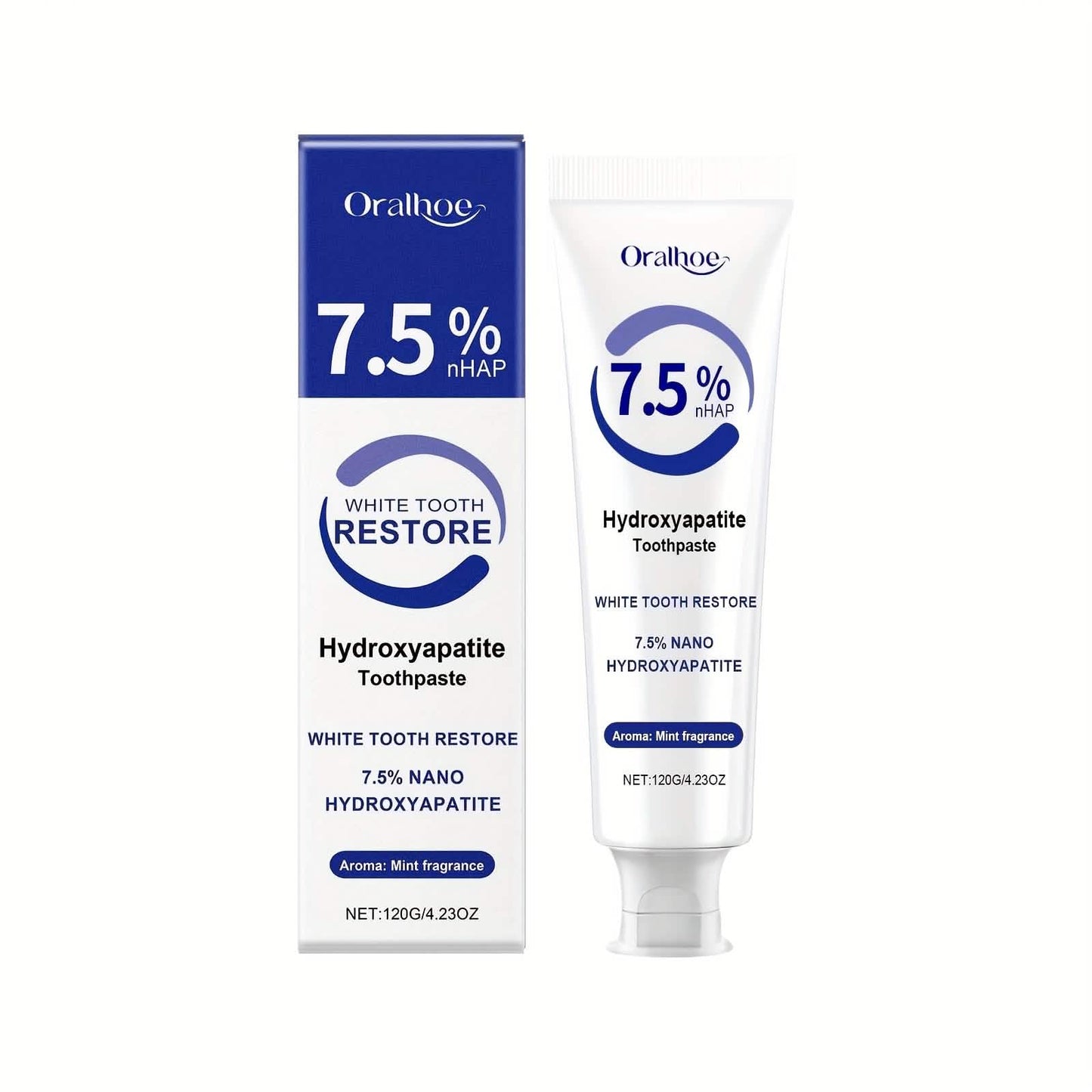 Hydroxyapatite Toothpaste – 7.5% NHAP, Whitening Mint, Gentle Teeth & Mouth Care DailySale