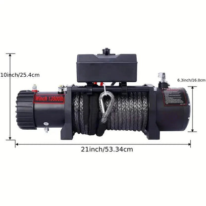 Electric Winch -12V DC Power for Towing Truck Off Road with Wireless Remote DailySale