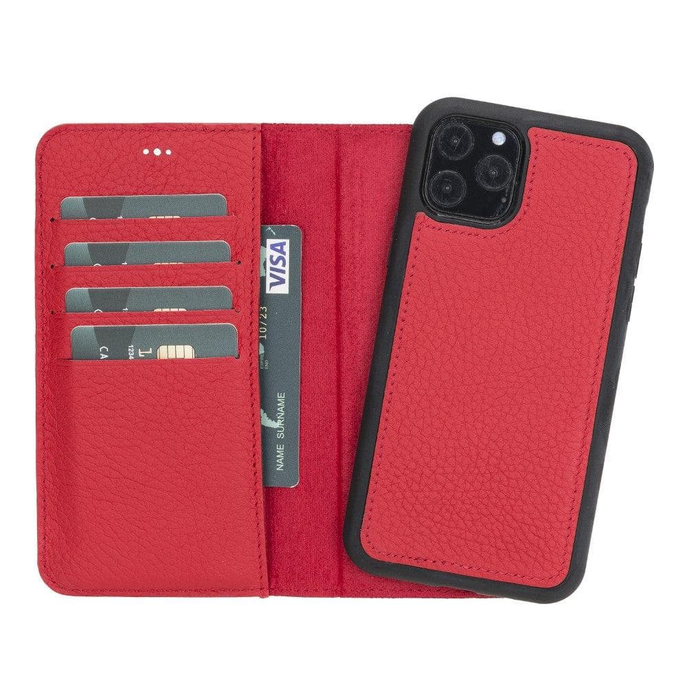 iPhone 11 Pro Max Leather Wallet Case Detachable RFID – Magic Mizuri Leather