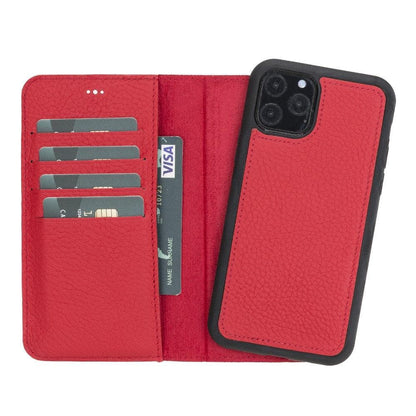 iPhone 11 Pro Max Leather Wallet Case Detachable RFID – Magic Mizuri Leather