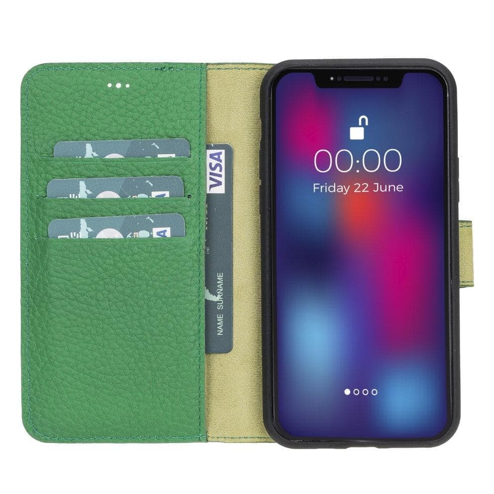 iPhone 11 Pro Leather Wallet Case Detachable RFID – Magic Mizuri Leather