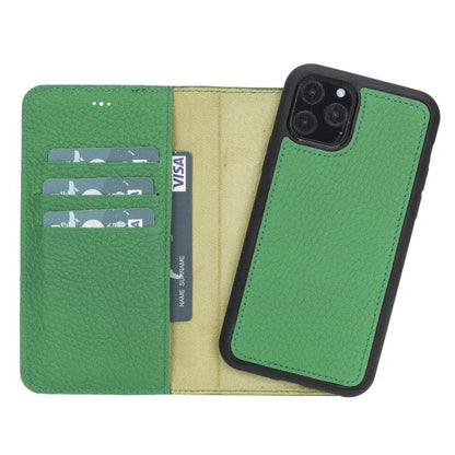 iPhone 11 Pro Leather Wallet Case Detachable RFID – Magic Mizuri Leather