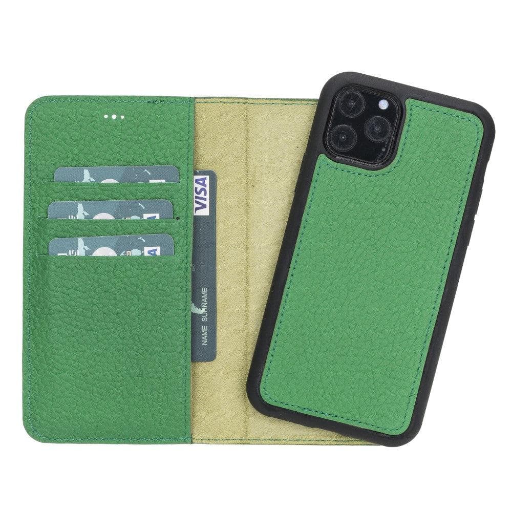 iPhone 11 Pro Max Leather Wallet Case Detachable RFID – Magic Mizuri Leather