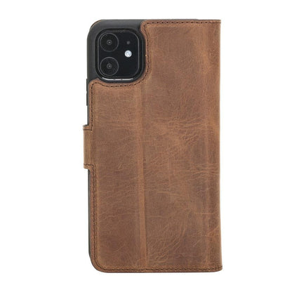 iPhone 11 Pro Max Leather Wallet Case Detachable RFID – Magic Mizuri Leather